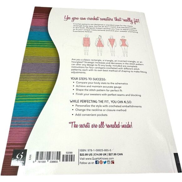 Customize Your Crochet: Adjust to fit; embellish to taste Book Margaret Hubert - Picture 2 of 2